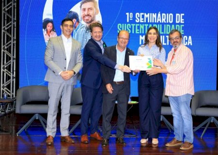 Governo do Estado recebe reconhecimento nacional em sustentabilidade durante o 1º Seminário “MS Multiplica'