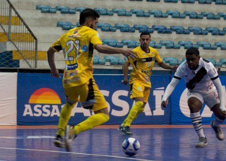 Juventude AG encerra participação no Brasileiro de Futsal levando outra goleada: 6 a 1 para o Vasco