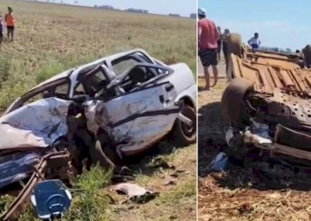 Colisão frontal termina com uma pessoa morta na MS-379 em Dourados