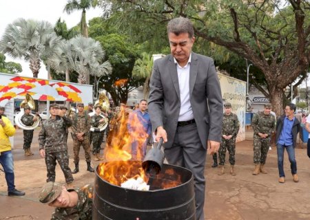Prefeitura abre Semana com o prefeito destacando a importância do patriotismo