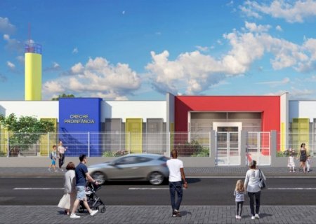 Com apoio de Dagoberto, obra de nova creche é homologada em Caarapó no valor de R$ 5.3 milhões