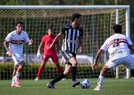 Operário AC é goleado pelo São Paulo e está fora da Copa do Brasil sub-20