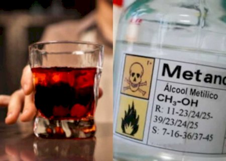 Brasil tem 14 casos confirmados de ingestão de metanol