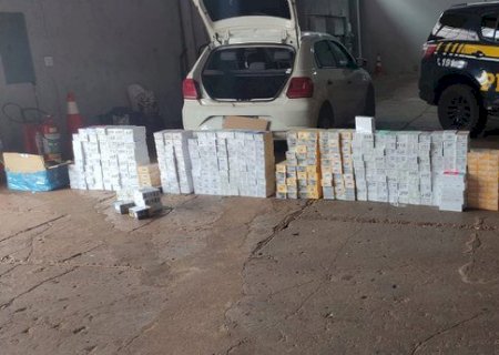 PRF apreende carga de celulares em Maracaju (MS)