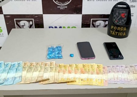 Casal é preso por tráfico de drogas em salão de beleza em Dourados