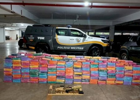 Caminhoneiro que saiu de Dourados é preso 270 quilos de cocaína, arma e munições em SP
