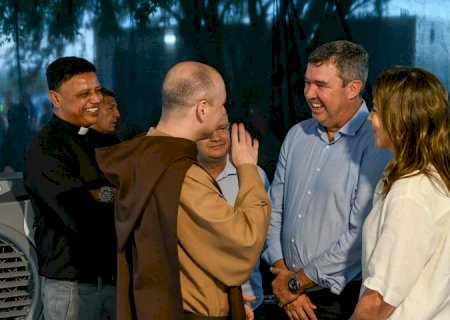 Com presença de Frei Gilson, Governo de MS celebra 90 anos da Paróquia Nossa Senhora da Conceição