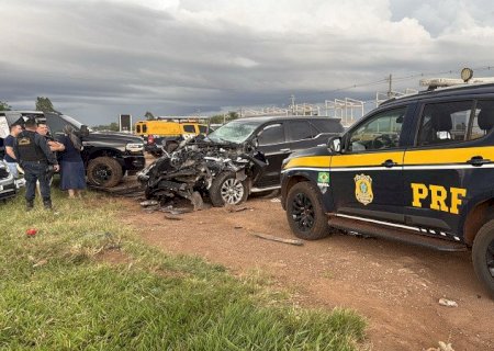 Dupla é presa após causar acidente durante fuga com SW4 roubada em Santa Catarina