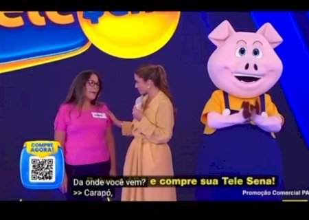 Caarapoense fatura R$ 1 milhão na Tele Sena do SBT