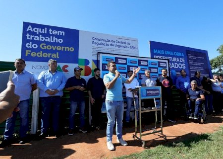 Ao lançar obras do Samu, Marçal cobra mais compromisso do Estado e da União com a saúde