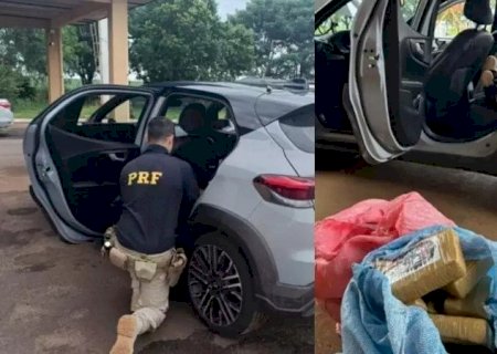 Médica é presa com mais de 70 kg de drogas em carro na BR-267