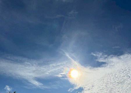 Sol, tempo firme e máxima de 32ºC predominam neste sábado em Dourados