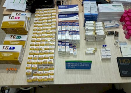 Vigilância Sanitária apreende canetas emagrecedoras e ampolas irregulares enviadas pelos Correios em MS