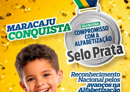 Maracaju conquista Selo Prata Nacional em Alfabetização e reforça seu compromisso com a educação de qualidade.