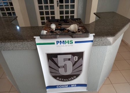 Polícia Militar recupera prende autores de furto recupera ferramentas furtadas Coxim