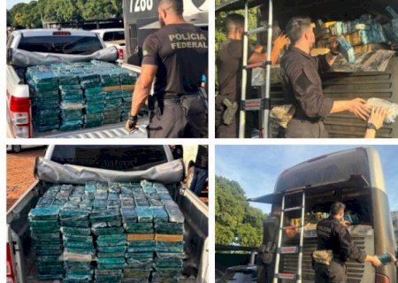 Ônibus com imigrantes ilegais transportava 750 kg de cocaína em MS, maior apreensão do ano