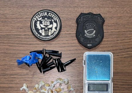 Polícia Civil de Mato Grosso do Sul prende mulher em flagrante por tráfico de drogas em Bela Vista