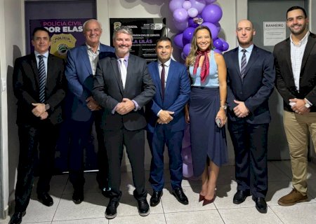 Polícia Civil inaugura 60ª Sala Lilás do MS, em Caracol