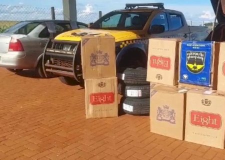 PMR intercepta cargas ilegais e causa prejuízo de R$ 74 mil ao contrabando