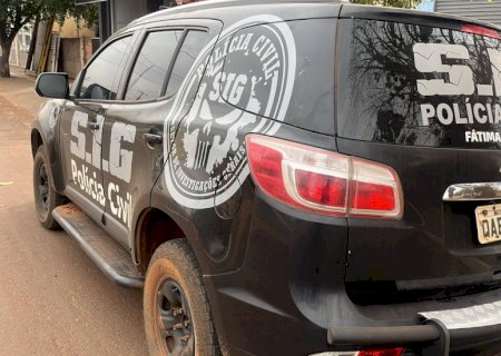 Policiais civis prendem homem por de tentativa de homicídio em bar de Fátima do Sul