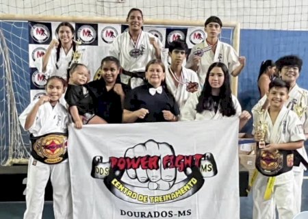 Equipe de Dourados conquista 10 pódios na 4ª Copa NAS de Karatê em Nova Alvorada do Sul