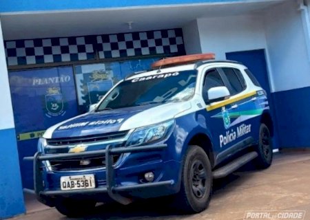 Ocorrência de violência doméstica e ameaça mobiliza PM e termina com prisão em Caarapó