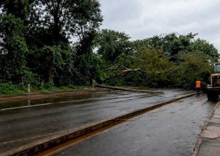 Prefeitura mantém força-tarefa após temporal e segue com atendimentos na cidade