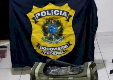 PRF apreende 629 Kg de maconha em Bataguassu