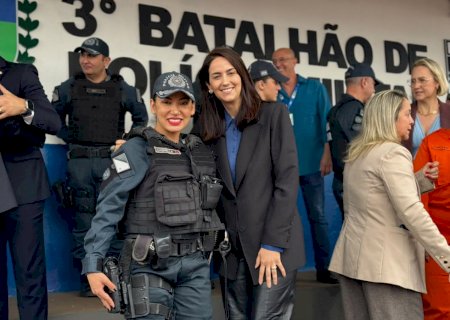 Gianni destaca mulheres no comando da segurança e cobra apoio federal na fronteira de MS