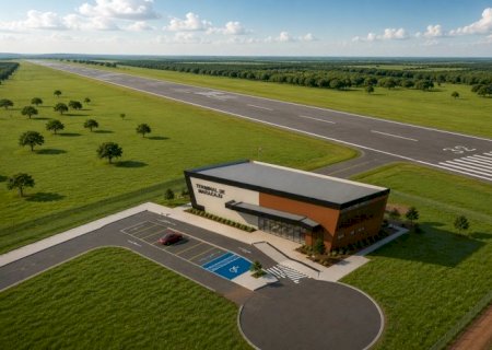 Maracaju recebe pista do aeródromo e avança para uma nova fase de desenvolvimento