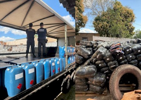 Insumo capaz de produzir 22 toneladas de cocaína é apreendido em MS