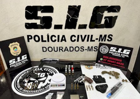 Polícia Civil prende 3 suspeitos ligados à disputa entre facções e apreende drogas, veículos e armas