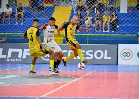Time de MS vence e fica a um passo da classifica&ccedil;&atilde;o na Liga de Futsal