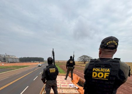 DOF amplia apreensões e causa prejuízo de mais de R$ 320 milhões ao crime no primeiro semestre de 2026