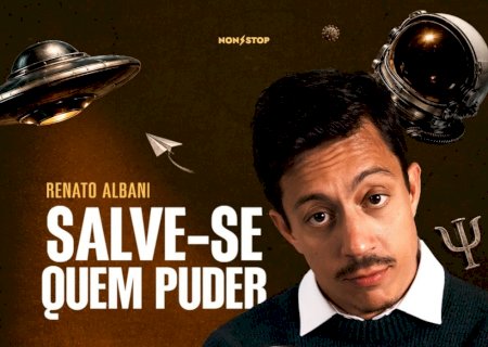 Renato Albani apresenta novo show “Salve-se Quem Puder” no Mato Grosso do Sul neste final de semana