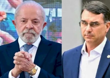 Em MS, Flávio Bolsonaro tem 40,82% e Lula, 31,63%, indica pesquisa