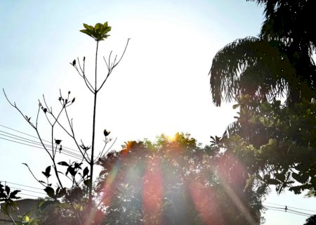 Sob alerta laranja para tempestades, calor pode ultrapassar os 40°C em MS nesta terça
