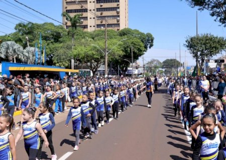 Prefeitura atrai mais de 30 mil pessoas para o desfile cívico-militar de 7 de Setembro