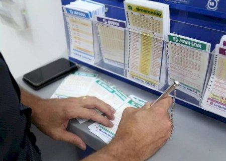 Aposta de Ponta Por&atilde; leva R$ 31 mil e Mega-Sena premia 91 volantes em MS