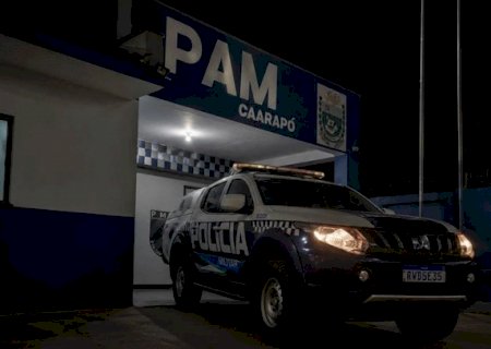 Homem é detido após ameaçar a própria irmã com faca em Caarapó