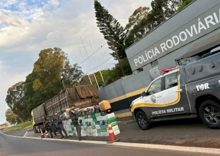 Caminhão que saiu de Dourados é apreendido com 2,9 toneladas de maconha em São Paulo
